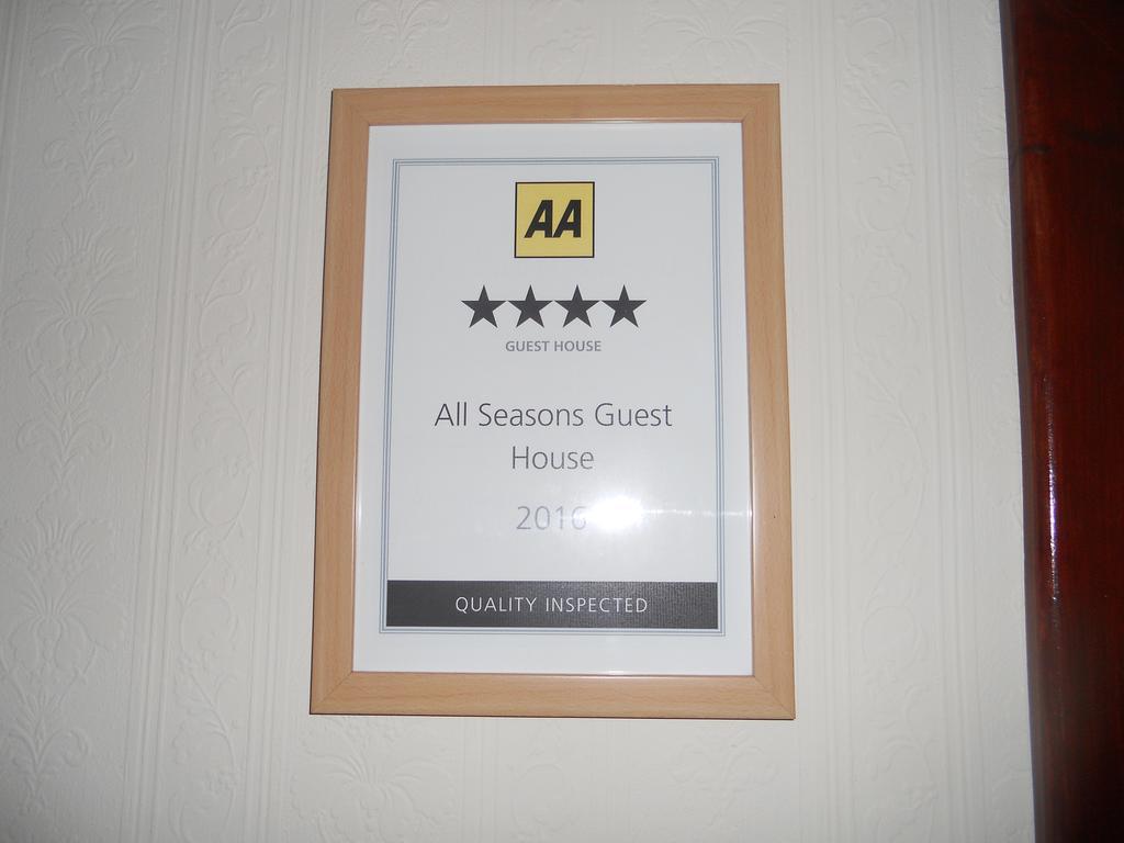 All Seasons Guest House Great Yarmouth Eksteriør billede