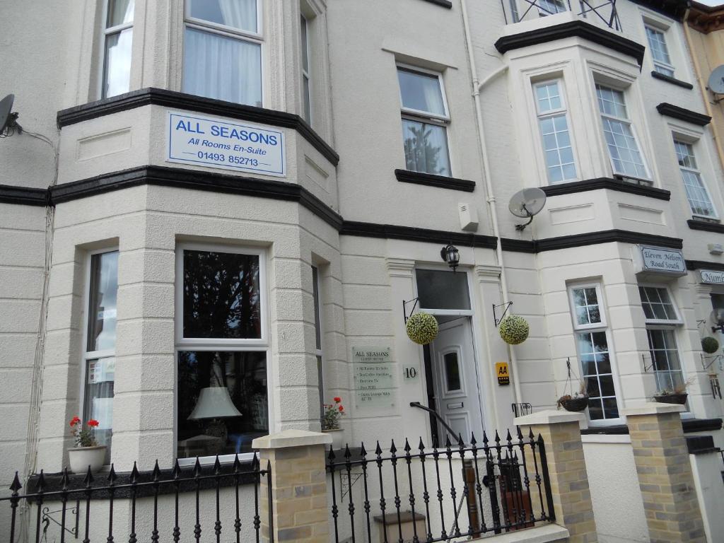 All Seasons Guest House Great Yarmouth Eksteriør billede